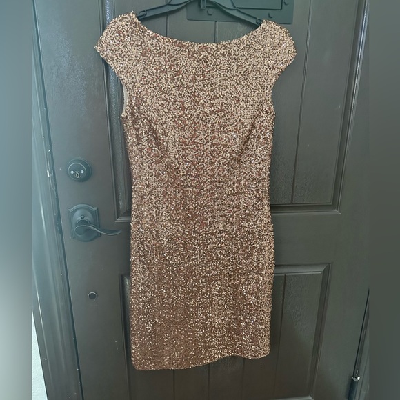 Ralph Lauren stretchy sequin dress - Picture 1 of 6